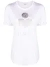 Isabel Marant Étoile Etoile Isabel Marant T-shirt Lino Logo Metal In White