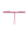 Isabel Marant Étoile Marant Étoile Woman Belt Pink Size 34 Textile Fibers