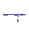 Isabel Marant Étoile Marant Étoile Woman Belt Purple Size 32 Textile Fibers In Purple