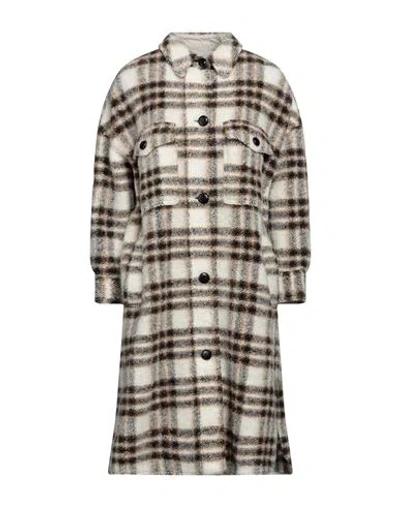 Isabel Marant Étoile Marant Étoile Woman Coat Beige Size 1 Merino Wool, Recycled Polyester, Recycled Fibers