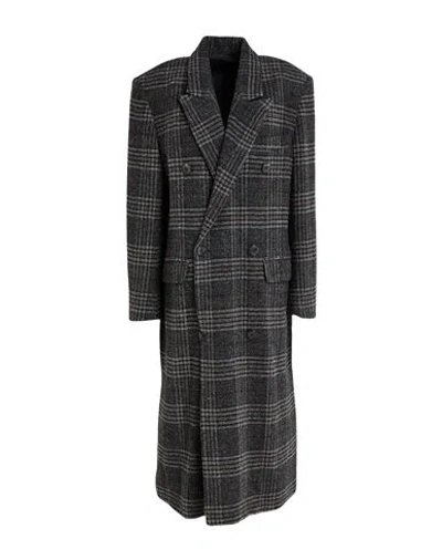 Isabel Marant Étoile Marant Étoile Woman Coat Grey Size 4 Virgin Wool In Gray