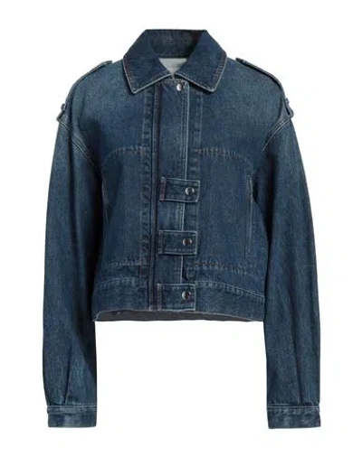 Isabel Marant Étoile Marant Étoile Woman Denim Outerwear Blue Size 6 Cotton