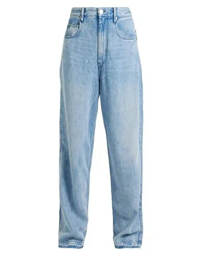 Isabel Marant Étoile Marant Étoile Woman Denim Pants Blue Size 8 Lyocell