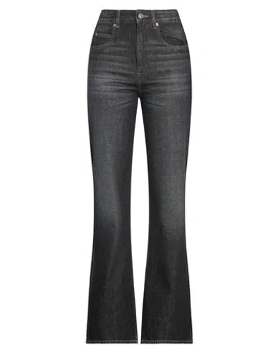 Isabel Marant Étoile Marant Étoile Woman Denim Pants Steel Grey Size 8 Cotton, Recycled Cotton