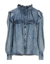 Isabel Marant Étoile Idety Blouse In Blue