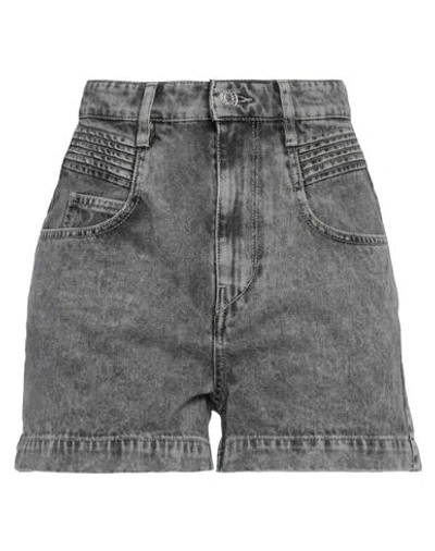 Isabel Marant Étoile Marant Étoile Woman Denim Shorts Grey Size 2 Cotton