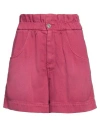 Isabel Marant Étoile Marant Étoile Woman Denim Shorts Mauve Size 0 Tencel In Purple