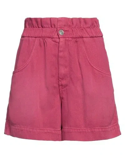 Isabel Marant Étoile Marant Étoile Woman Denim Shorts Mauve Size 0 Tencel In Purple