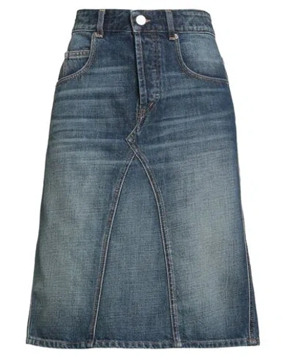 Isabel Marant Étoile Marant Étoile Woman Denim Skirt Blue Size 6 Cotton
