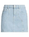 Isabel Marant Étoile Mid-rise Denim Miniskirt In Blue
