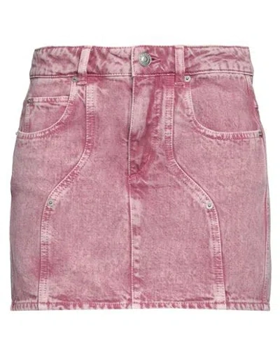 Isabel Marant Étoile Marant Étoile Woman Denim Skirt Plum Size 6 Cotton