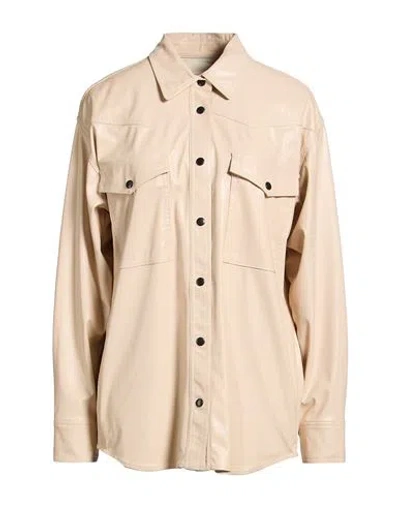 Isabel Marant Étoile Minimalist Solidcolor Shirt In Neutral