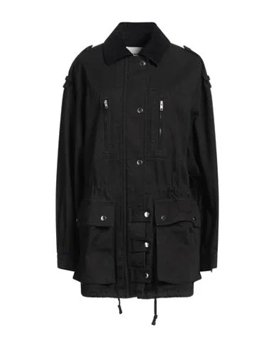 Isabel Marant Étoile Marant Étoile Woman Jacket Black Size 6 Cotton