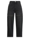 Isabel Marant Étoile Marant Étoile Woman Jeans Black Size 10 Cotton