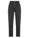 Isabel Marant Étoile Marant Étoile Woman Jeans Black Size 8 Cotton