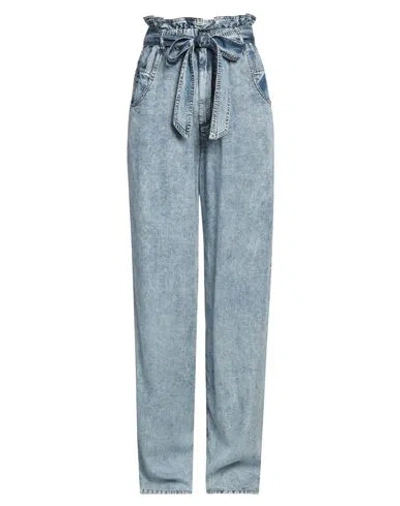 Isabel Marant Étoile Marant Étoile Woman Jeans Blue Size 10 Lyocell