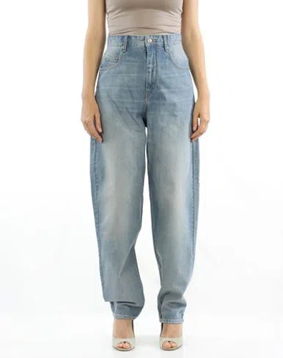 Isabel Marant Étoile Marant Étoile Woman Jeans Blue Size 4 Cotton