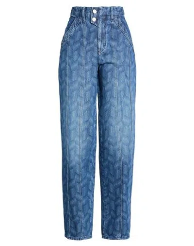 Isabel Marant Étoile Marant Étoile Woman Jeans Blue Size 6 Cotton