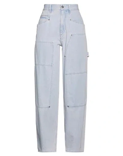 Isabel Marant Étoile Marant Étoile Woman Jeans Blue Size 6 Cotton