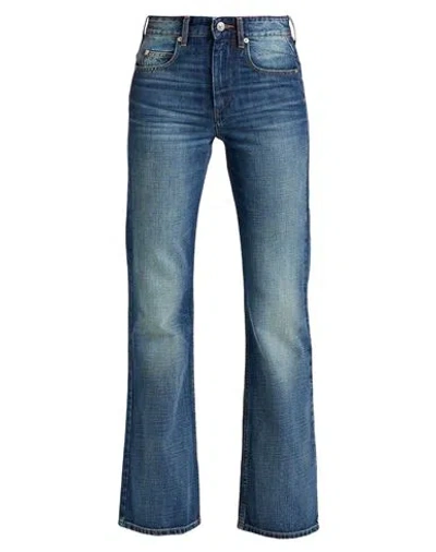 Isabel Marant Étoile Marant Étoile Woman Jeans Blue Size 8 Cotton