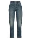 Isabel Marant Étoile Marant Étoile Woman Jeans Blue Size 8 Cotton In Blue