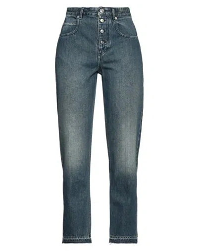 Isabel Marant Étoile Marant Étoile Woman Jeans Blue Size 8 Cotton