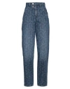 Isabel Marant Étoile Marant Étoile Woman Jeans Blue Size 8 Cotton In Blue