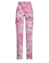 Isabel Marant Étoile Marant Étoile Woman Jeans Fuchsia Size 2 Cotton In Pink