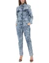 Isabel Marant Étoile Marant Étoile Woman Jumpsuit Blue Size 4 Cotton In Blue