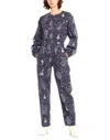 Isabel Marant Étoile Marant Étoile Woman Jumpsuit Dark Purple Size 10 Cotton In Purple