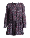 Isabel Marant Étoile Marant Étoile Woman Jumpsuit Navy Blue Size 4 Cotton In Navy Blue
