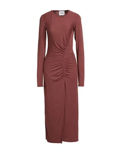 Isabel Marant Étoile Marant Étoile Woman Maxi Dress Antique Rose Size 10 Modal, Elastane In Brown