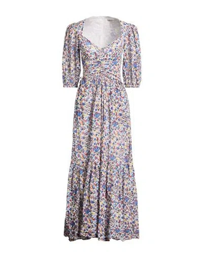Isabel Marant Étoile Marant Étoile Woman Maxi Dress Blue Size 6 Cotton, Polyester