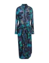 Isabel Marant Étoile Marant Étoile Woman Maxi Dress Dark Purple Size 4 Cotton In Purple