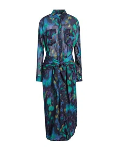 Isabel Marant Étoile Marant Étoile Woman Maxi Dress Dark Purple Size 4 Cotton