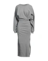 Isabel Marant Étoile Marant Étoile Woman Maxi Dress Light Grey Size 10 Organic Cotton, Polyester