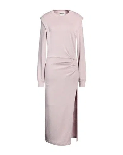 Isabel Marant Étoile Marant Étoile Woman Maxi Dress Lilac Size 8 Viscose, Cotton, Linen In Purple