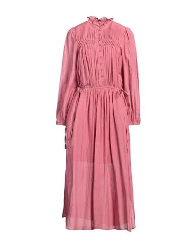 Isabel Marant Étoile Marant Étoile Woman Maxi Dress Magenta Size 10 Cotton, Viscose