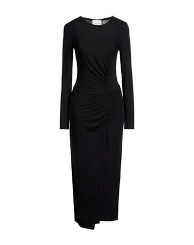 Isabel Marant Étoile Isabel Marant Etoile Jelina Stretch Modal Midi Dress In Black