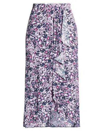Isabel Marant Étoile Marant Étoile Woman Midi Skirt Mauve Size 2 Viscose In Purple