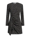 Isabel Marant Étoile Dulce Abstract-print Dress In Black