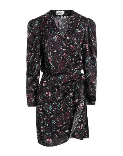 Isabel Marant Étoile Marant Étoile Woman Mini Dress Black Size 4 Viscose, Rayon, Silk