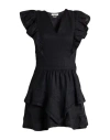 Isabel Marant Étoile Marant Étoile Woman Mini Dress Black Size 2 Cotton, Viscose In Black