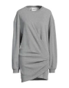 Isabel Marant Étoile Marant Étoile Woman Mini Dress Light Grey Size 4 Cotton