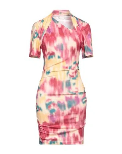 Isabel Marant Étoile Marant Étoile Woman Mini Dress Magenta Size 6 Organic Cotton