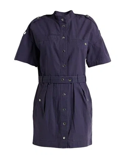 Isabel Marant Étoile Marant Étoile Woman Mini Dress Midnight Blue Size 4 Cotton