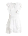 Isabel Marant Étoile Marant Étoile Woman Mini Dress White Size 6 Cotton
