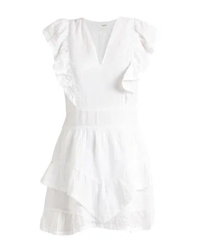 Isabel Marant Étoile Marant Étoile Woman Mini Dress White Size 6 Cotton