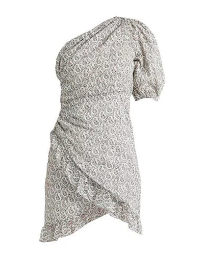 ISABEL MARANT ÉTOILE MARANT ÉTOILE WOMAN MINI DRESS WHITE SIZE 8 COTTON