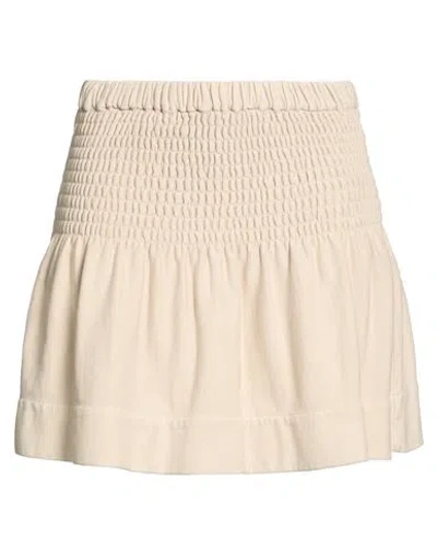 Isabel Marant Étoile Marant Étoile Woman Mini Skirt Beige Size 2 Cotton